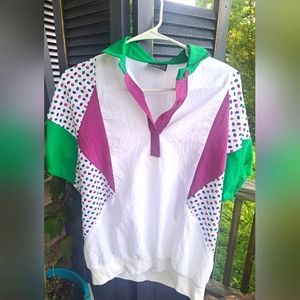 Vintage Bonworth women's 80s 90s pullover collar shirt